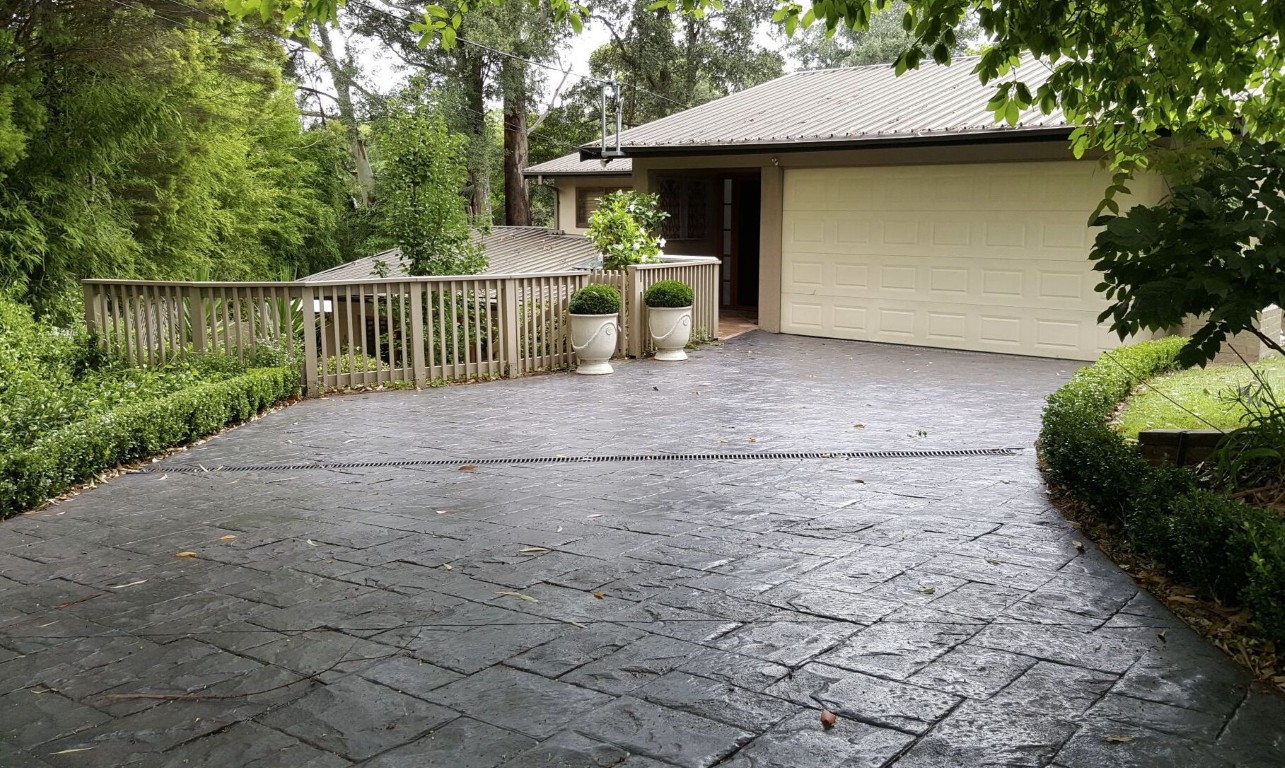 Stamped and decorative concrete finishes in Longview, WA